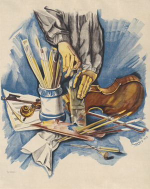 Lot 8030, Auction  113, Oppenheimer, Max, Malerei und Musik