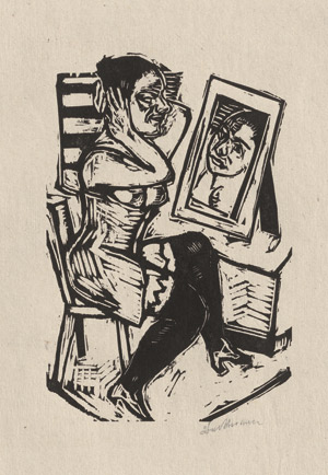 Lot 8232, Auction  113, Beckmann, Max, Toilette