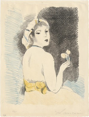 Lot 8436, Auction  113, Laurencin, Marie, Rose ou La femme d'un amour