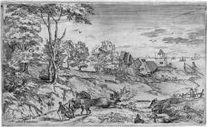 Lot 5219, Auction  114, Wouters, Frans, Küstenlandschaft mit einem Eselsführer