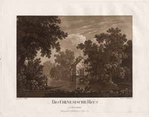Lot 5458, Auction  114, Haldenwang, Christian, Das Chinesische Haus zu Oranienbaum