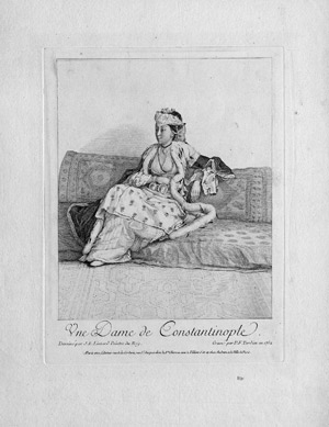 Lot 5476, Auction  114, Liotard, Jean Étienne - nach, Une Dame de Constantinople