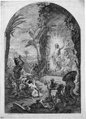 Lot 5515, Auction  114, Tischbein, Johann Heinrich Wilhelm, Die Auferstehung Christi