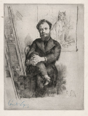 Lot 5548, Auction  114, Desboutin, Marcellin-Gilbert, Bildnis des Comte Lepic