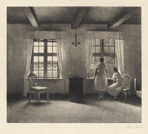 Lot 5559, Auction  114, Ilsted, Peter, Warten auf die Gäste