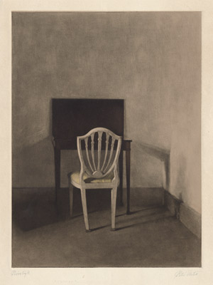 Lot 5561, Auction  114, Ilsted, Peter, Der weiße Stuhl