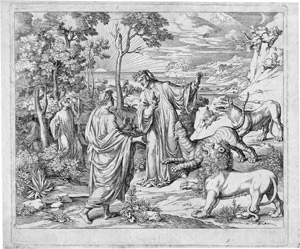 Lot 5567a, Auction  114, Koch, Joseph Anton, Dante vor den drei gierigen Thieren zurückbebend