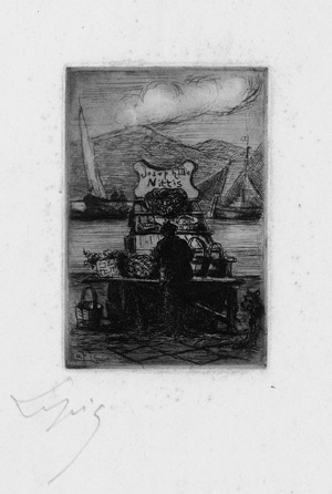 Lot 5571a, Auction  114, Lepic, Ludovic-Napolèon Vicomte, Visitenkarte des Malers Giuseppe de Nittis