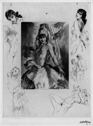 Lot 5618, Auction  114, Lobel-Riche, Almery, Les diaboliques