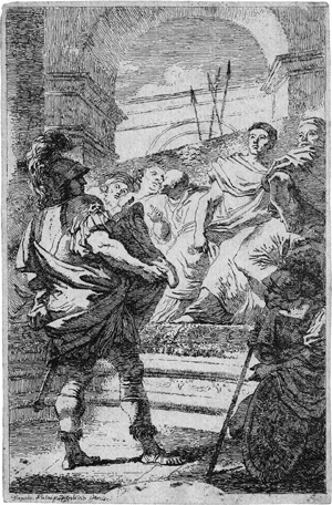 Lot 5704, Auction  114, Fragonard, Jean Honoré, Mucuis Scaevola vor Porsenna