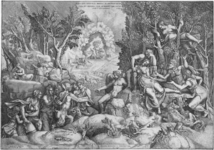 Lot 5714, Auction  114, Ghisi, Giorgio, Der Tod der Procris