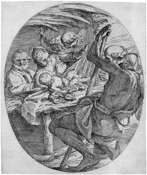 Lot 5716, Auction  114, Giovane, Francesco, Die Geburt Christi