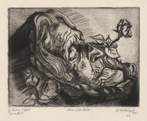 Lot 7039, Auction  114, Böckstiegel, Peter August, "Meine liebe Mutter"