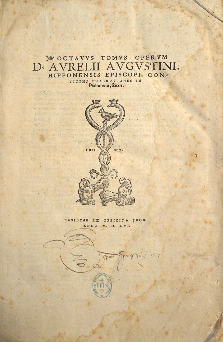 Lot 1053, Auction  115, Augustinus, Aurelius, Opera