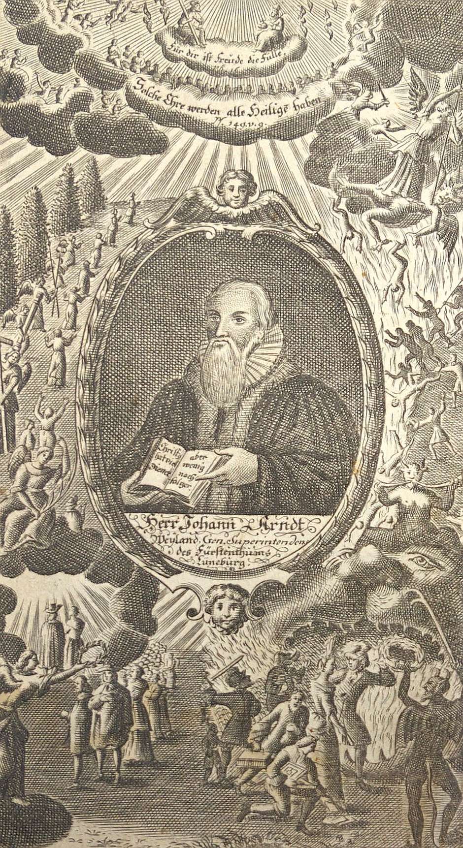 Lot 1248, Auction  115, Arndt, Johann, Fünff geistreiche Bücher vom wahren Christentum