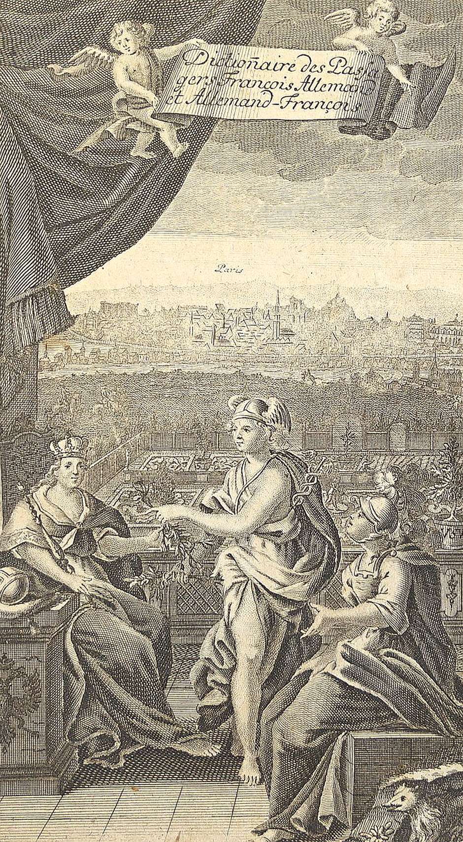 Lot 2056, Auction  115, Frisch, Johann Leonhard, Nouveau Dictionnaire des Passagers François-Allemand