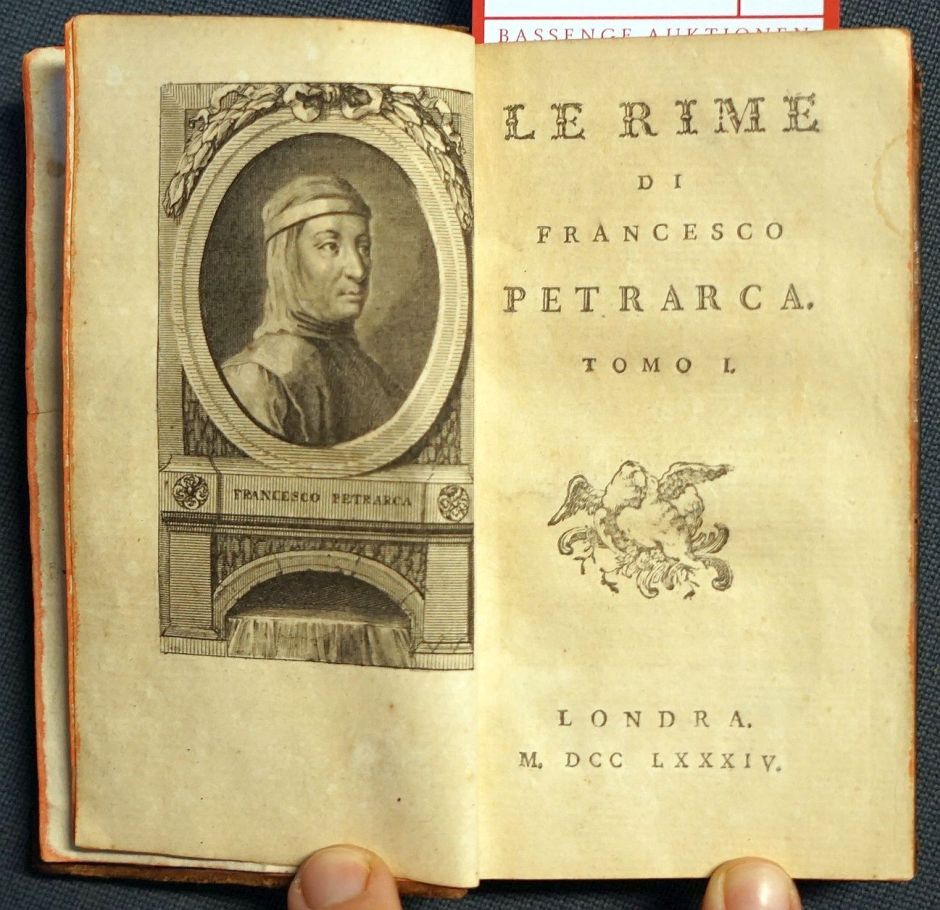 Lot 2134, Auction  115, Petrarca, Francesco, Rime