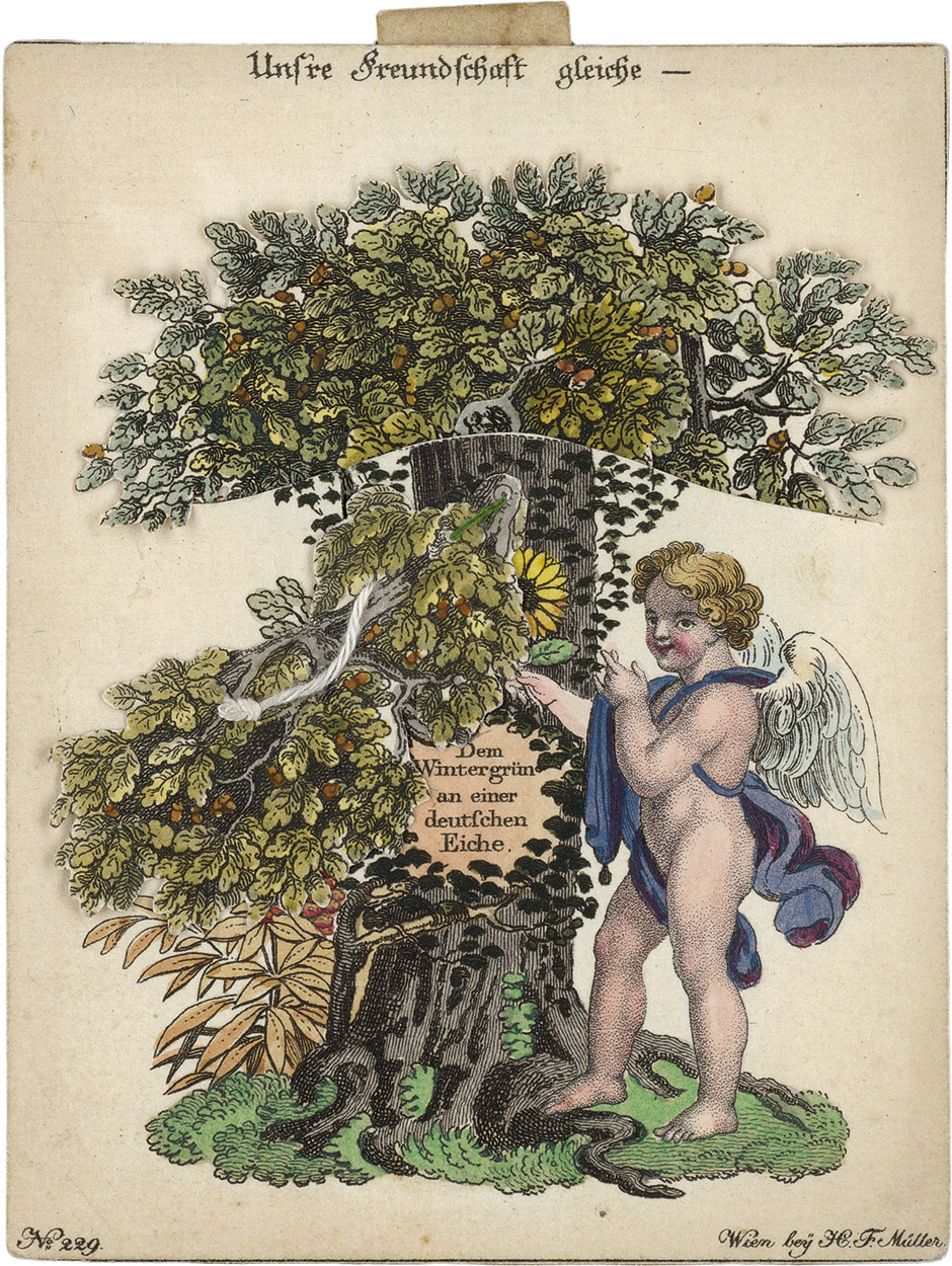 Lot 2253, Auction  115, Uns're Freundschaft gleiche, Hebelzugbillet