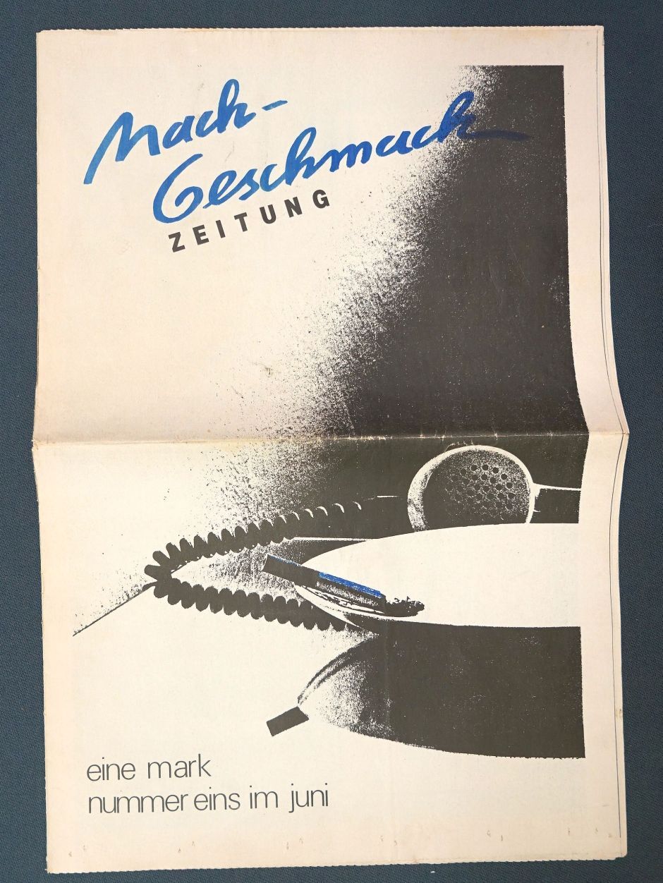 Lot 3319, Auction  115, Nach-Geschmack Zeitung, eine mark nummer eins im juni