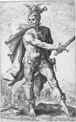 Lot 5099, Auction  115, Goltzius, Hendrick, Vier römische Helden