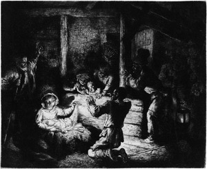 Lot 5259, Auction  115, Dietrich, Christian Wilhelm Ernst, Die Geburt Christi