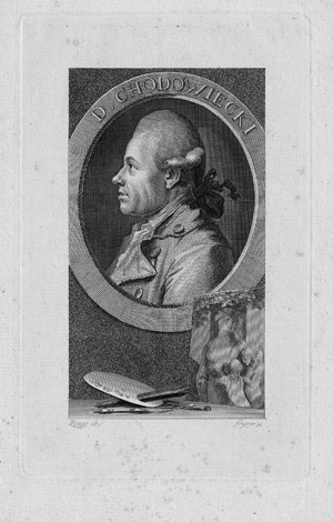 Lot 5271, Auction  115, Geyser, Christian Gottlieb, Geyser. Bildnis Daniel Chodowiecki