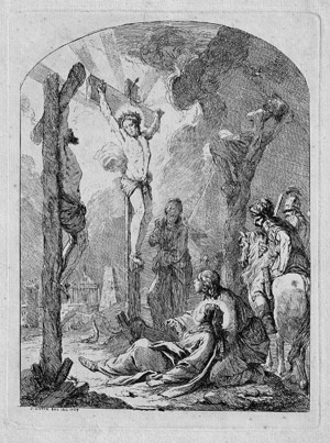 Lot 5286, Auction  115, Hutin, Charles François, Die Kreuzigung