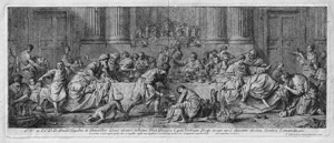 Lot 5326, Auction  115, Subleyras, Pierre, Christus im Haus des Pharisäers Simon