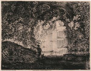 Lot 5365, Auction  115, Koch, Matthias, Ruinenlandschaft in der Art Piranesis