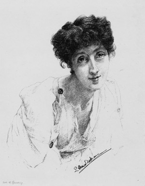 Lot 5388, Auction  115, Alma-Tadema, Sir Lawrence, Bildnis der Laura Theresa Alma-Tadema