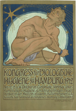 Lot 5393, Auction  115, Fidus, Plakat für den Kongress für Biologische Hygiene