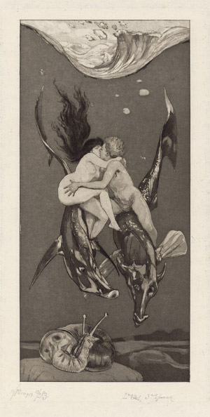 Lot 5404, Auction  115, Klinger, Max, Verführung