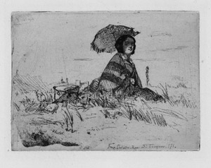 Lot 5420, Auction  115, Whistler, James McNeill, En plein soleil