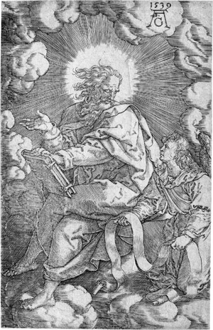 Lot 5428, Auction  115, Aldegrever, Heinrich, Der Evangelist Matthäus