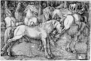 Lot 5441, Auction  115, Baldung, Hans, Die sechs Pferde