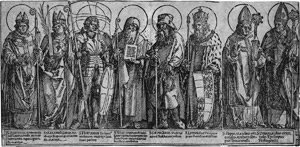 Lot 5500, Auction  115, Dürer, Albrecht, Die acht Schutzheiligen von Österreich