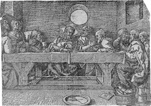 Lot 5507, Auction  115, Dürer, Albrecht - nach, Das letzte Abendmahl