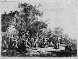 Lot 5616, Auction  115, Ostade, Adriaen van, Die Tanz unter der Laube