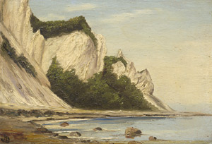 Lot 6120, Auction  115, Monogrammist ADF, Ansicht von Møns Klint