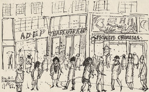 Lot 7295, Auction  115, Mühlenhaupt, Kurt, Rue de C. Mouffetard