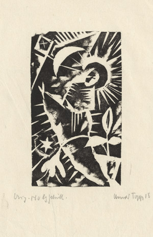 Lot 8455, Auction  115, Topp, Arnold, Figur mit Strahlenkranz