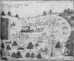 Lot 425, Auction  116, Döbel, Heinrich Wilhelm, Neueröffnete Jäger-Practica