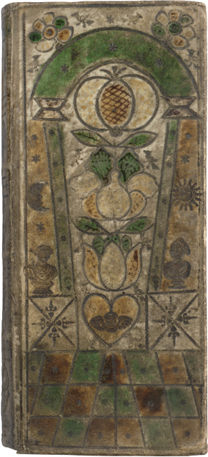 Lot 2046, Auction  116, Bauerneinband, Einband eines Gebets- und Andachtsbuches im Stil des Bauernbarock.