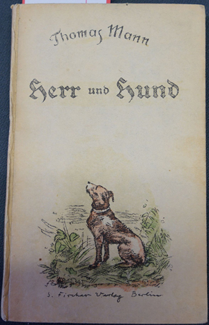 Lot 3400, Auction  116, Mann, Thomas, Herr und Hund