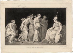 Lot 5252, Auction  116, Janinet, Jean-François, Die Musen vor Athena