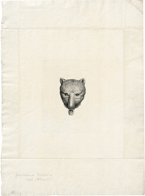 Lot 5314, Auction  116, Tischbein, Johann Heinrich Wilhelm, Der Bärenkopf