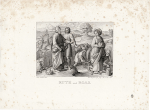 Lot 5332, Auction  116, Ruscheweyh, Ferdinand, Ruth und Boas