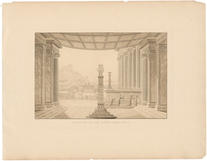 Lot 5411, Auction  116, Schinkel, Karl Friedrich - nach, Theaterdekorationen