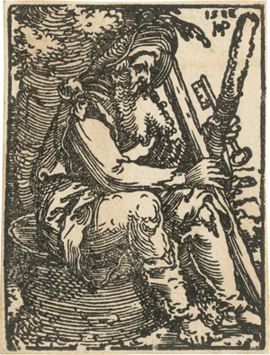 Lot 5476, Auction  116, Beham, Hans Sebald, Der hl. Andreas