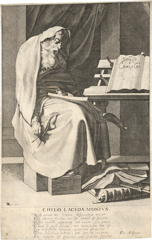 Lot 5533, Auction  116, Gheyn III, Jacques de, Chilo Lacedaemonius